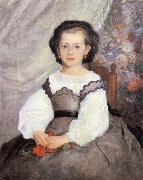 Pierre-Auguste Renoir Mademoiselle Romaine Lacaux USA oil painting reproduction
